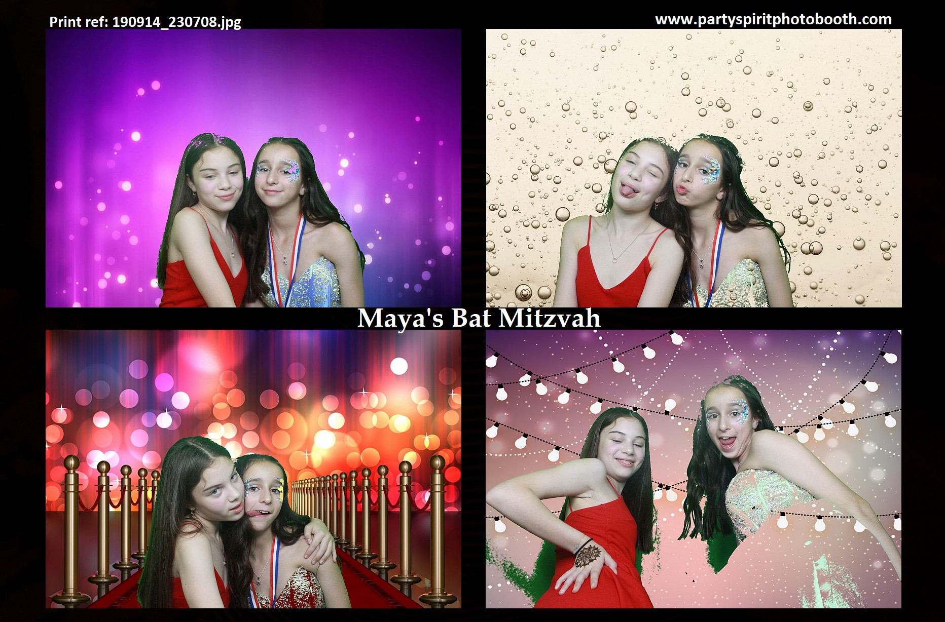 Maya's Bat Mitzvah | View more photos from the event at gallery.partyspiritphotobooth.com/u/PartySpiritPhotoBooth/Mayas-Bat-Mitzvah